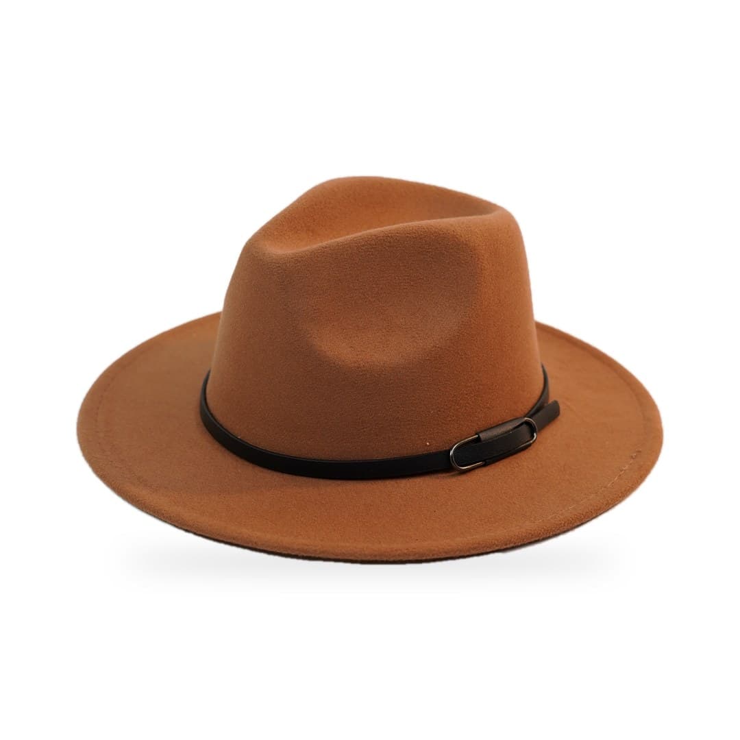 Fedora Feutre Ceinture Noire