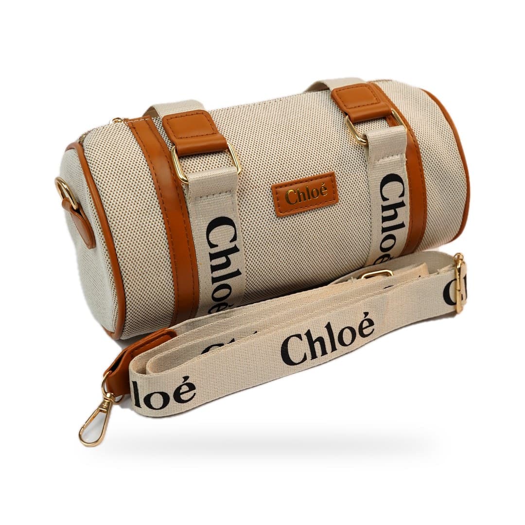 Sac Polochon Toile Bandoulière