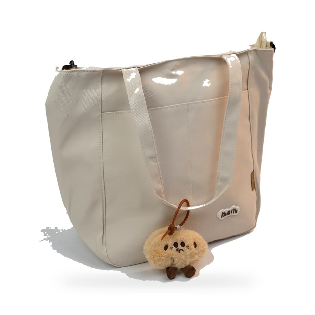 Cabas Toile & Bijou Peluche