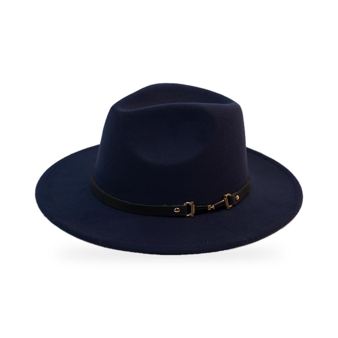 Fedora Feutre Mors Doré