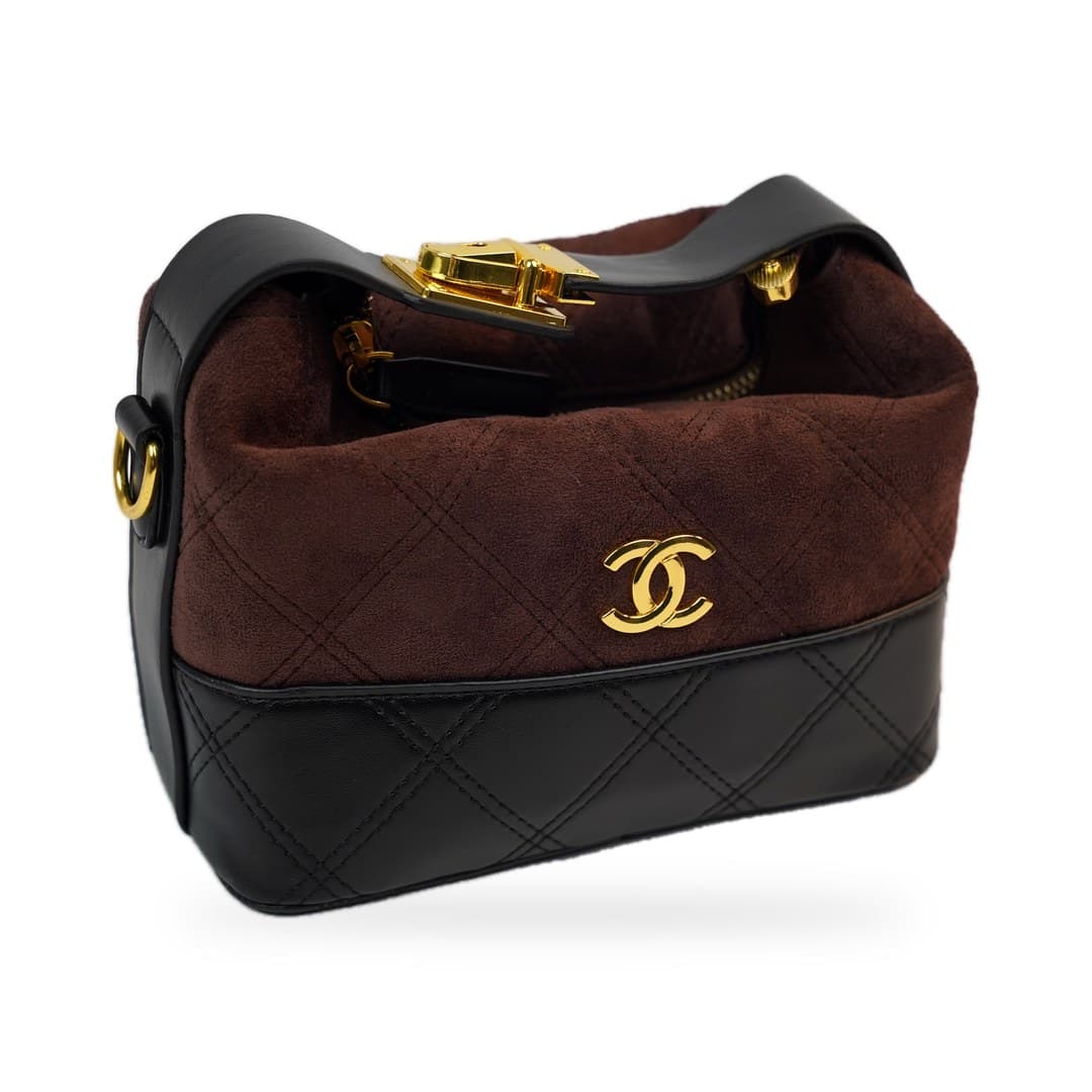 Sac Seau Suède Bordeaux